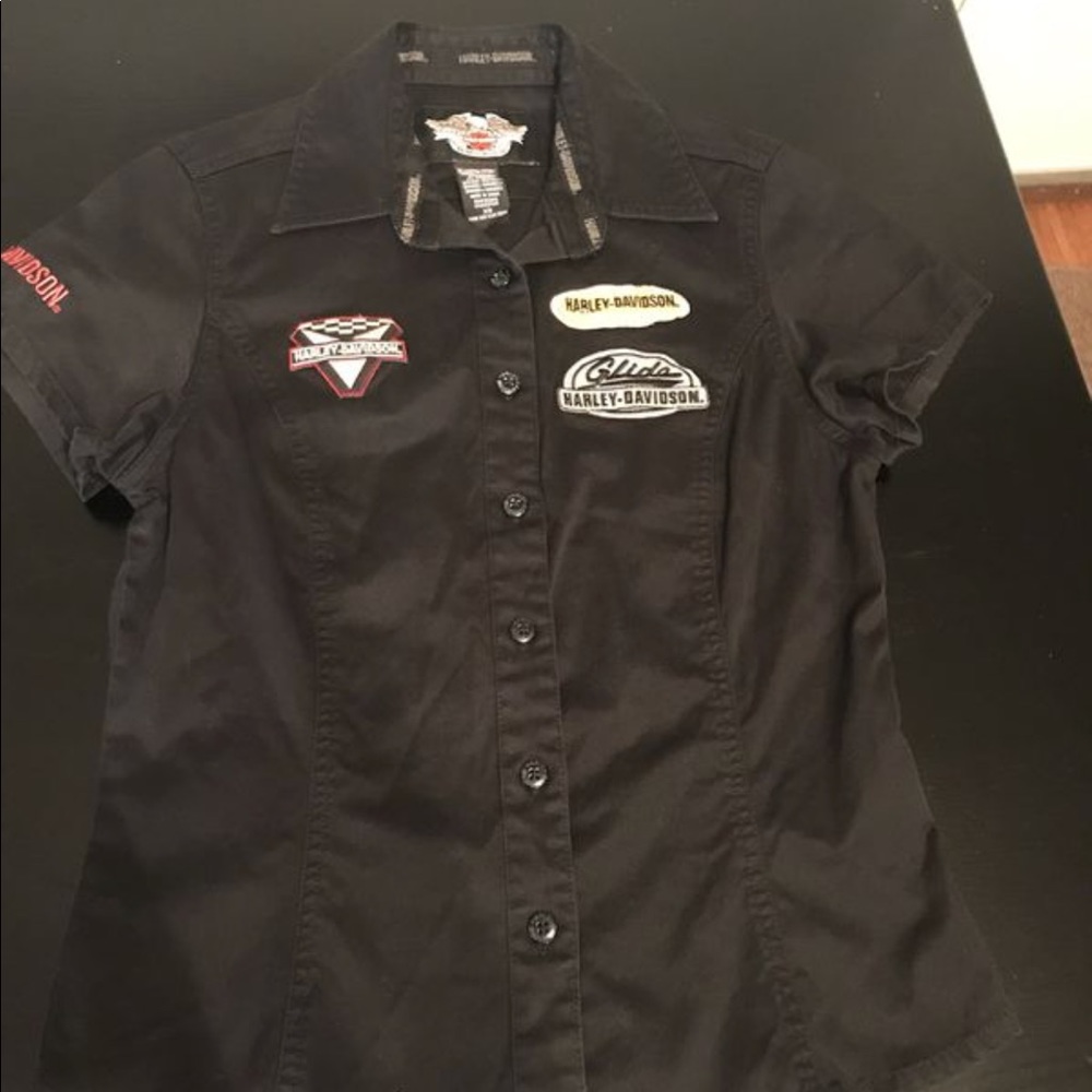 Harley Davidson Woman’s Button Up XS